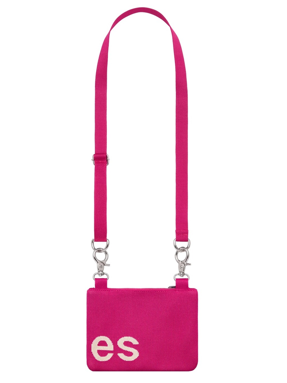 Curves by Sean Brown Mini Knit Bag- Raspberry - Picture 11 of 11